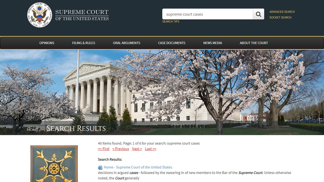 Search - Supreme Court of the United States